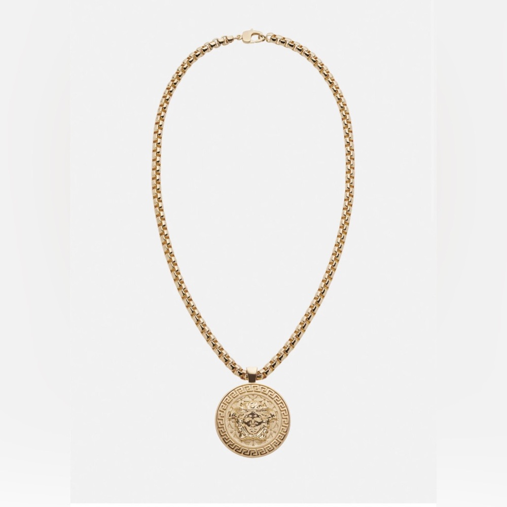 Gold Medallion Necklace